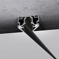 Шинопровод в натяжной потолок с декоративными вставками черный (3м) Elektrostandard 4690389220463, черный