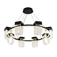 Подвесной cветильник 90*60/135 см, LED 90W 2900-5700K LED4U L7707-900 BK черный
