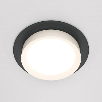 Светильник 11 см Maytoni DL086-GX53-RD-BW черный/белый, вр 9,5 см