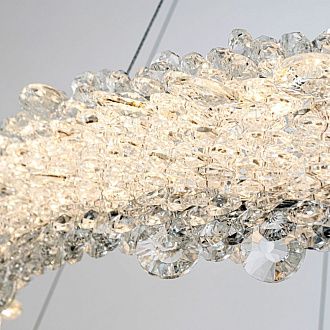 Подвесной светильник 80*40/150 см, LED 88W 3000-6000K MODESTYLE MS.5003.800 CR хром
