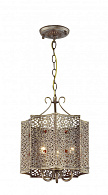 Подвесная люстра Favourite Bazar 1624-3P, D290*H450/1185, золотисто-коричневый