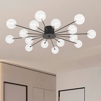 Светильник 87 см, Freya Celebrity FR5242CL-16B1, черный