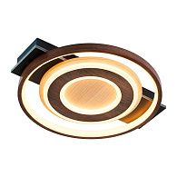 Потолочный светильник 39 см, 40W, 4000K, F-Promo Labrea 4699-1C, дерево-черный