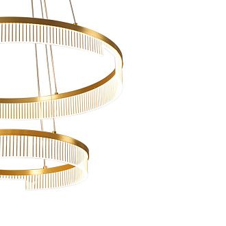 Подвесная люстра 60*50,5-150 см, 6*LED, 50W, 3000K, F-Promo Secrecy 4678-6P, золотой