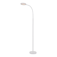 Торшер 18*15*130/170 см, 1*LED*10W 3000K Lussole Amador LSP-0919 белый