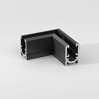 Коннектор угловой для накладного шинопровода Elektrostandard Mini Magnetic 85179/00, черный