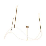 Подвесной светильник 120**-72 см, *LED*66W, 4000K, Freya Нарядный/Fancy FR6059PL-L88BS, Латунь