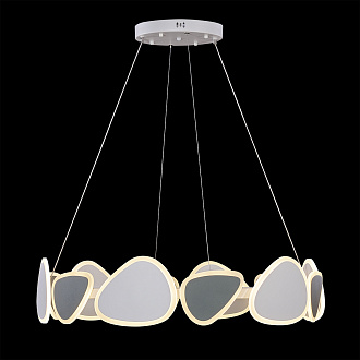 Светодиодный светильник 80 см, 116W, 3000-6000K, Lumion Kumiko 5611/99L, белый-серый с пультом