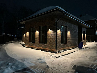 Светильник 8 см, Novotech Landscape 370838, черный