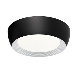 Потолочный светильник *50*12 см, LED 1*54W, 3000-4000-6500 К, Sonex Cronus 7716/54L, белый/черный