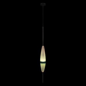 Подвесной светильник 10 см, 1*LED*10W 3000K черный Loft It Venice 10223/A Blue