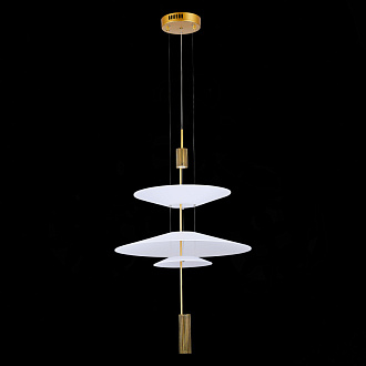 Люстра подвесная 50 см, 15W 3000K ST LUCE ISOLA SL6101.213.01 Золотистый