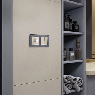 W1155103 Датчик движения 500 Вт, двухпроводный, слоновая кость Werkel, 4690389172625