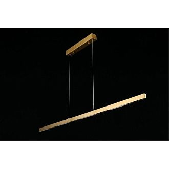 Линейный светильник 120*5*40-130 см, 1*LED, 28W, 4000K, Aployt Noella APL.051.13.28, латунный