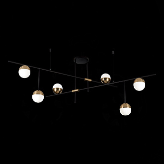 Люстра потолочная 164*20 см, ST LUCE ALBERO SL1507.422.06 Черный