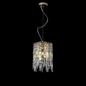 Светильник подвесной *20*30-82-152 см, 2*E14*40W, Crystal Lux Abril ABRIL SP2 GOLD, Золото