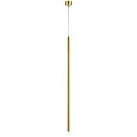 Подвесной светильник *2*90-170 см, *LED*5W, 3000K, Lightstar Tubo LT7474331, золотой