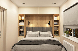 Бра Favourite Specimen 2227-1W, D45*W120/160*H260, черный