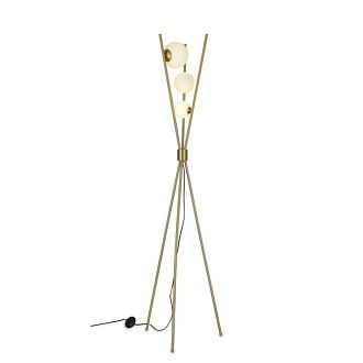 Торшер 163 см, Aployt Maja APL.348.15.03, латунь