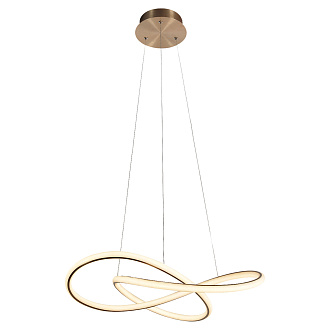 Люстра Lussole Ingersoll LSP-8348, 66*45 см, матовое золото