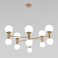 Светильник 100*100*120 см, 12 E27;G9*20W,  К, Eurosvet Bubble 30182, латунь