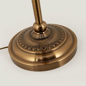 Торшер *25,5*154 см, Е27*60W, Modelux  MD.8024.01FL, Латунь