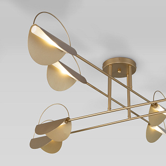 Светильник 116 см, Eurosvet Grazia 70148/8, золото