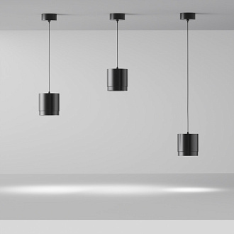 Подвесной светильник 8,2*11*108,5 см, 1 GX53*15W Polar P088PL-GX53-B Maytoni Pendant, Черный