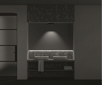 Светильник 22 см, 12W, 3000K, Maytoni Points TR082-1-12W3K-M-B, черный