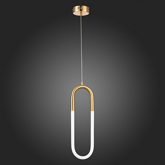 Подвес 14 см, 14W 3000K ST LUCE MOFISTO SL1579.303.01 Латунь