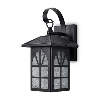 Уличное бра 15*15*-24 см, 1*E27*40W Voltega  VGL7217WL-01B, Черный