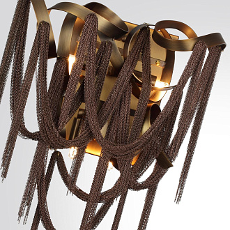 Бра 30*50 см, 4 G9*40W, Odeon Light Chainy, античная бронза 5066/4W