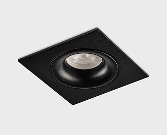 Встраиваемый светильник Italline DE 201 black, черный, вр 9,8 см