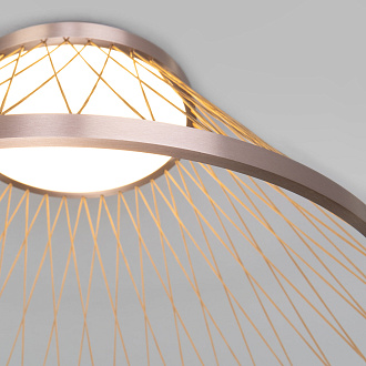Светильник 60*60*33 см, LED*40W, 3000K, Eurosvet Cesta 40019/1 LED, коричневый, a069291