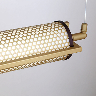 Светильник 136 см, 33W, 4000K, Favourite Ligero 4190-1P, золото