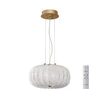 Подвесная люстра *30*138,5 см, LED, 24W, 3000K-6000K Sonex Angelo 7720/24L, золотой