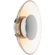 Настенно-потолочный светильник 42*10 см, 24W, 3000K, Lightstar Celesta 809023, Хром