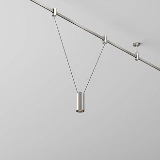 Трековый светильник  TR157-1-12W4K-PT *3,5*-12 см, *LED*12W, 4000K, Maytoni technical FLARITY TR157-1-12W4K-PT, Платина
