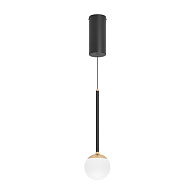Подвесной светильник 10*155,4 см, LED, 8W, 3000K Arlight Beads 036519, черный