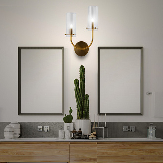 Бра Maytoni Neoclassic Arco MOD223WL-02BS1, латунь