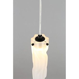 Подвесной светильник 6*55-180 см, 1*LED, 6W, 3000K, Aployt Dzhosi APL.326.06.01, черный