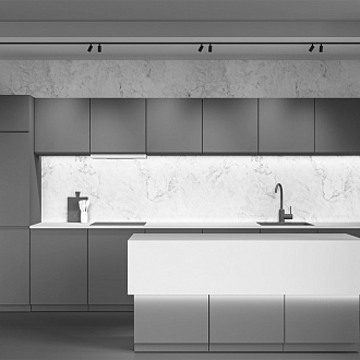 Светильник на шине 3,2*3,2*5,8 см, LED, 3000-6000К, Maytoni Technical Focus Duo TR176-1-2X5WTW-M-B черный