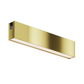 Трековый светильник Basis Flarity 4000K 12Вт 120°, 23,2*2,4-4,85 см, LED*12W, Maytoni TR151-1-12W4K-BS, Латунь