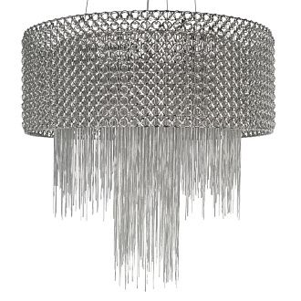 Подвесная люстра 50 см, Loft IT Opera 10406/500, никель 