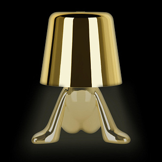 Настольная лампа 13*17 см, 1*LED*3W LOFT IT Brothers 10233/A Gold золото