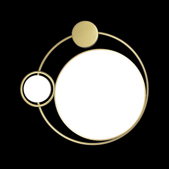 Светильник 50 см, 1*LED*36W, 4000К Loft It 10065 Mike, Золото