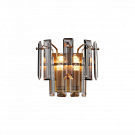 Бра 23*13*21 см, 2*E14 40W Бронза, Дымчатый, Прозрачный Stilfort Ton 2159/05/02W