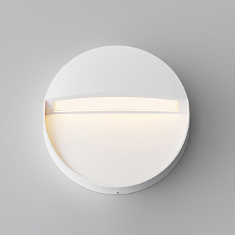 Подсветка для лестниц  12*2,2 см, LED 3W, 3000К, Белый Maytoni Mane O046SL-L3W3K