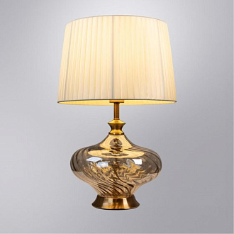 Настольная лампа 35*52 см, 1 E27*60W,  К, Arte Lamp Nekkar A5044LT-1PB, Полированная Медь