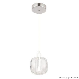 Светильник подвесной 95*11 см,  1*G9*8W хром Crystal Lux BOX SP1 CHROME/TRANSPARENT